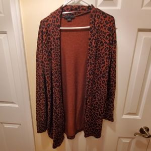 Leopard Print Cardigan